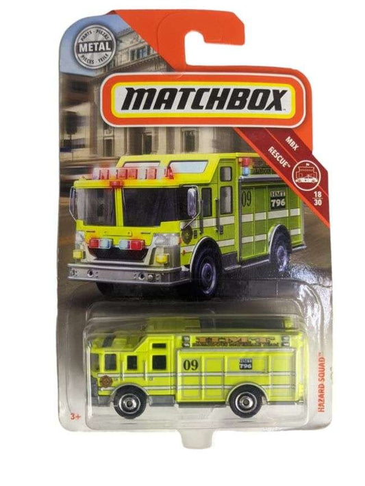 EXCLUSIVE Matchbox Hazard Squad