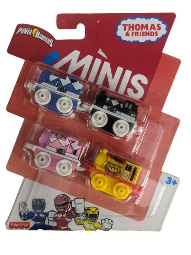 Thomas and Friends mini power rangers