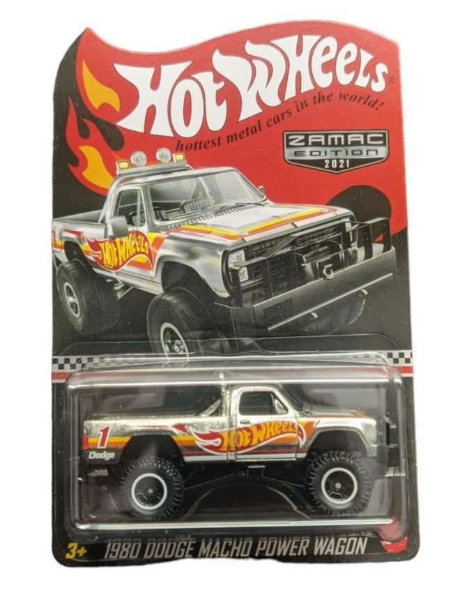 Hotwheels 1980 Dodge Macho Power Wagon (With Protector)