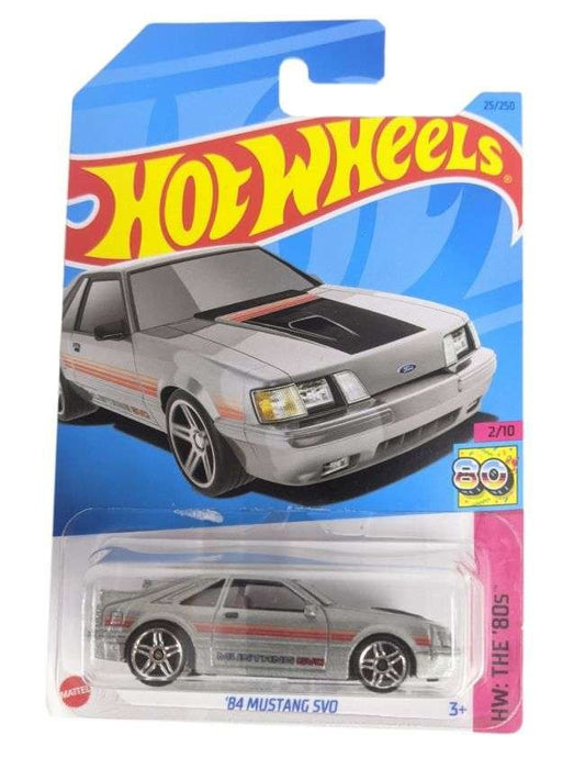 EXCLUSIVE Hotwheels 84 Mustang SVO Hw the 80s