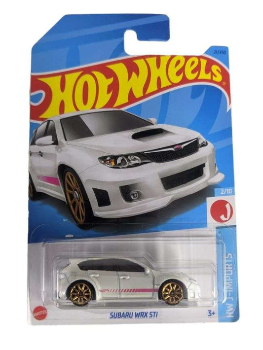 Hotwheels Subaru Wrx STI imported mainline 1:64 scale