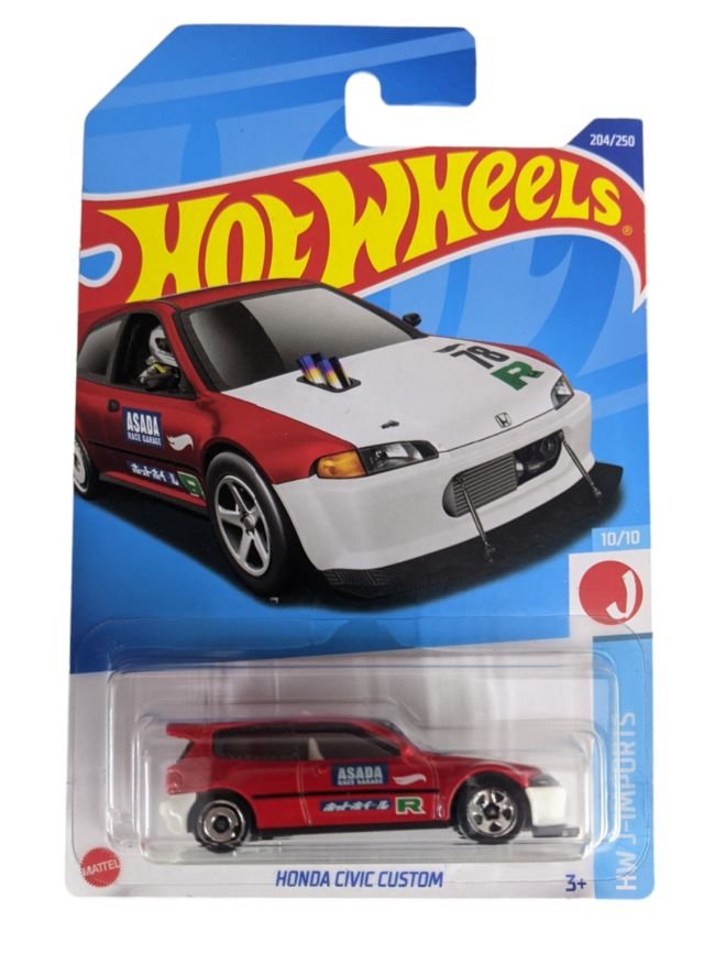 EXCLUSIVE Hotwheels Honda Civic custom