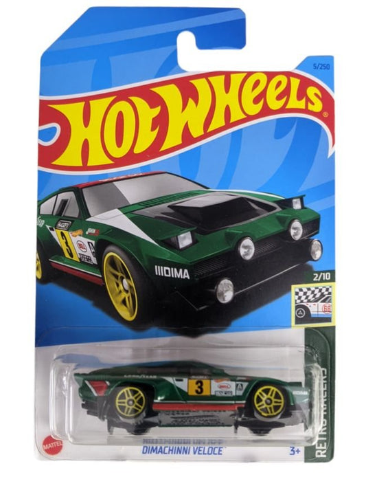 EXCLUSIVE Hotwheels Dimachinni Veloce