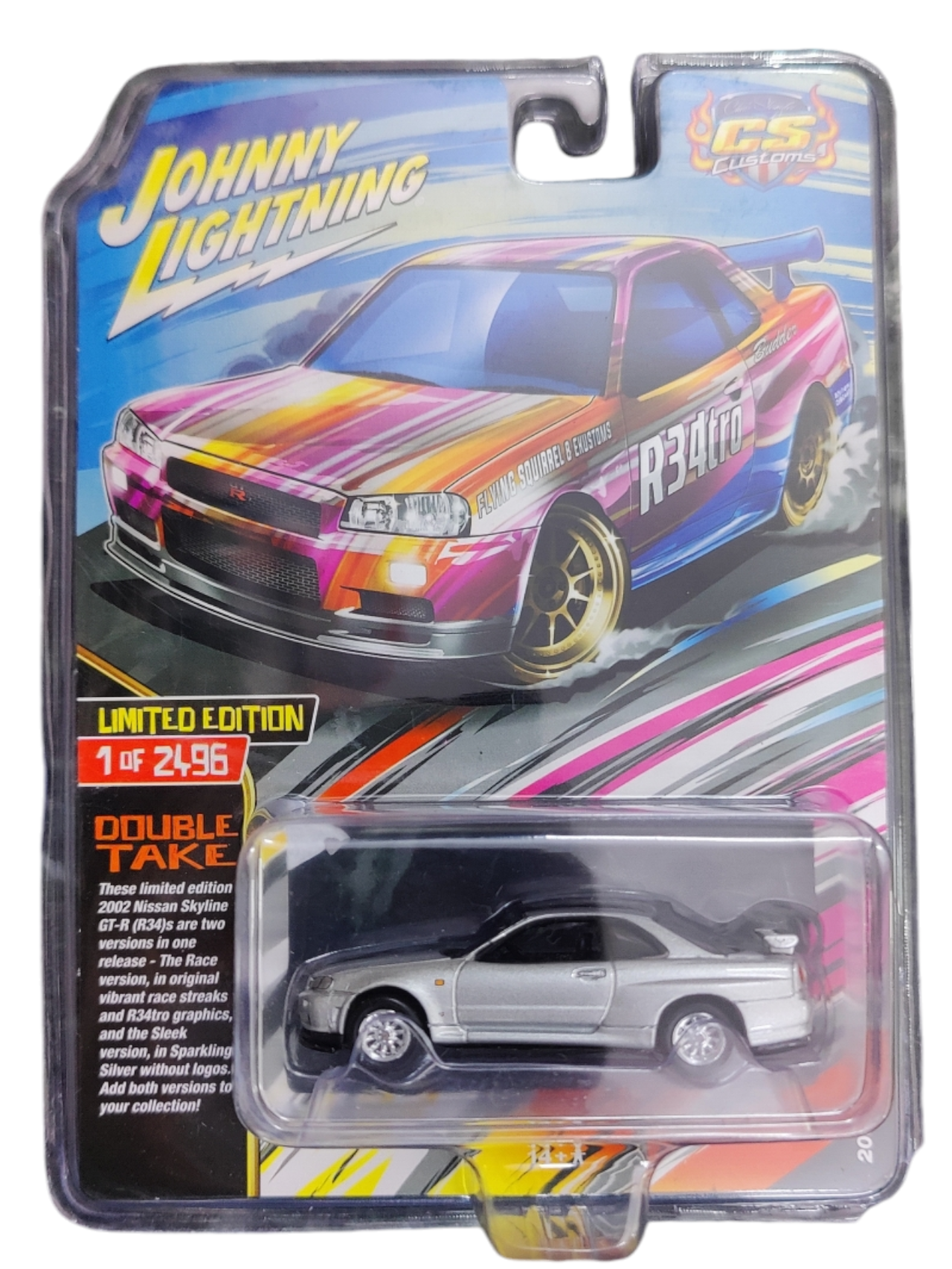 Johnny lightning 2002 nissan skyline GTR r34