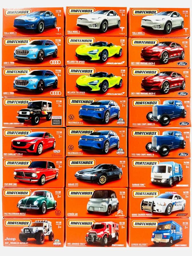 MATCHBOX DRIVE ADVENTURE (SET OF 24) A4