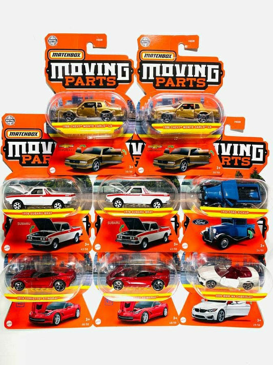 MATCHBOX MOVINGPART (SET OF 8)