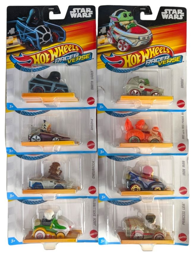 EXCLUSIVE Hotwheels Racers Verse Set of 8