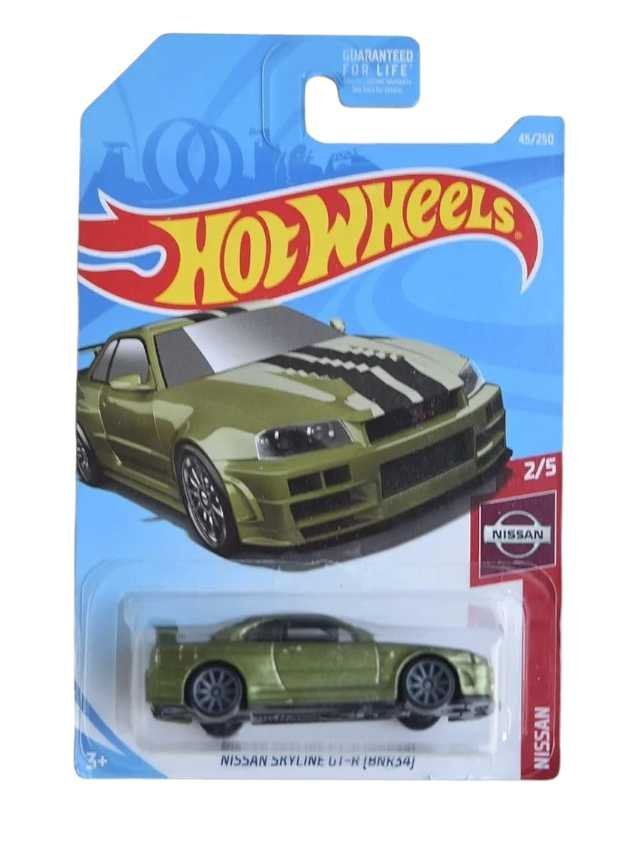 Hotwheels Nissan Skyline yline GT-R (BNR34) Imported Mainline Card 1:64 Scale