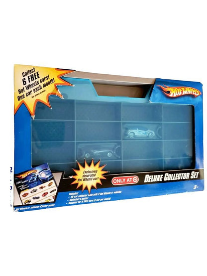 HOTWHEELS DELUXE COLLECTOR SET ( 2 CARS FREE )