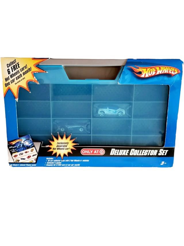 HOTWHEELS DELUXE COLLECTOR SET ( 2 CARS FREE )