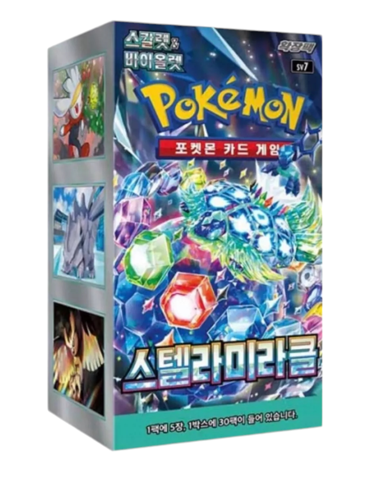 Pokemon Stella Miracle korean booster box (includes 5 packs)