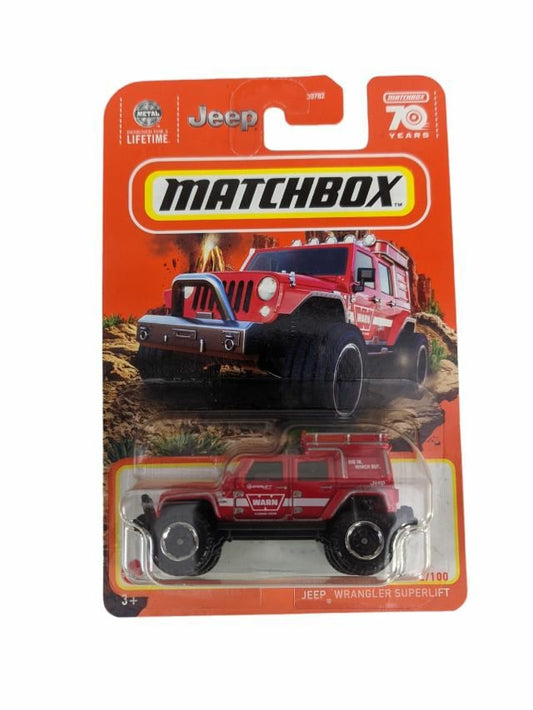 Matchbox Jeep Wrangler superlift