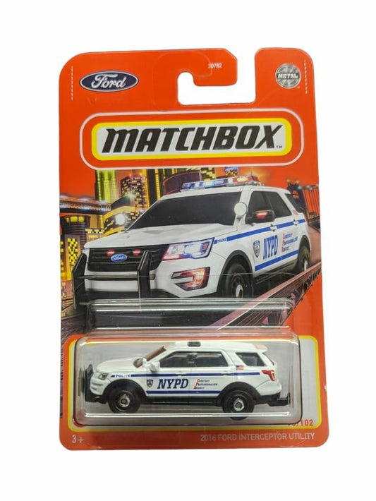 Matchbox 2016 Ford interceptor utility