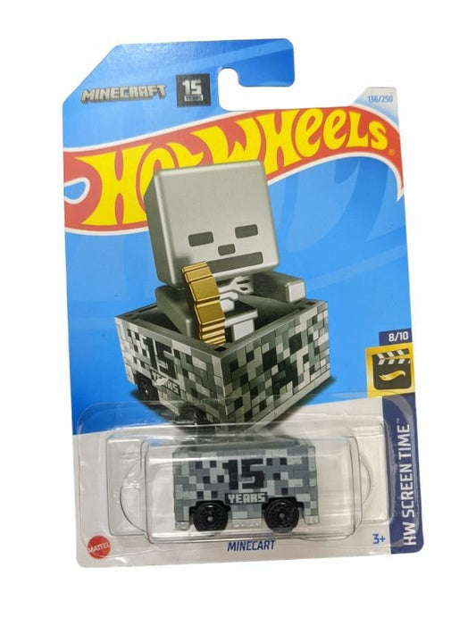 Hotwheels Minecart 1:64 (imported mainline)