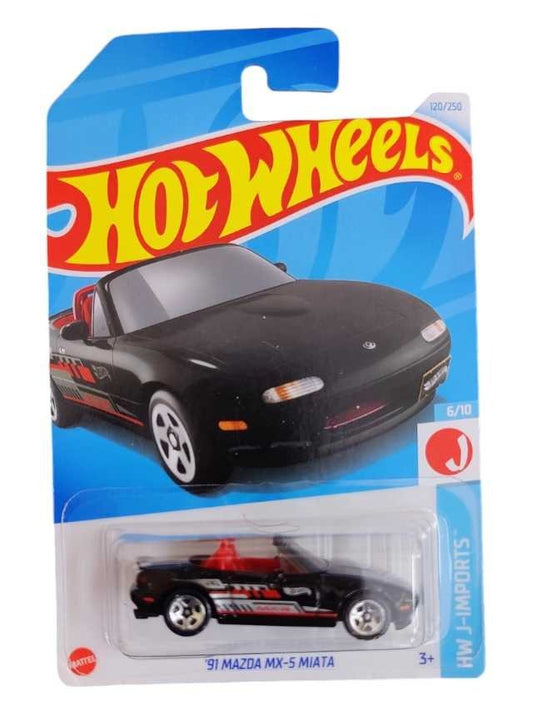 Hotwheels 91 Mazda mx-5 Miata 1:64 imported mainline