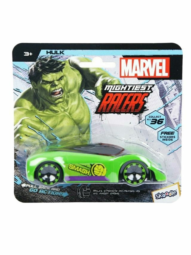 Skoodle Marvel Pull-Back Hulk Mightiest racers