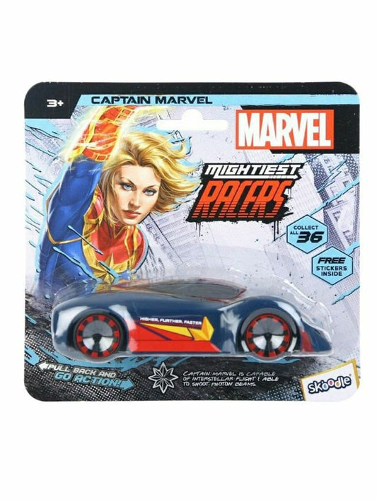 Skoodle Marvel Pull-Back mightiest racers captain Marvel