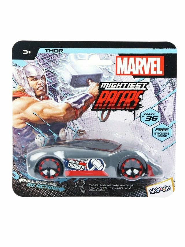 Skoodle Marvel Pull-Back Thor mightiest racers