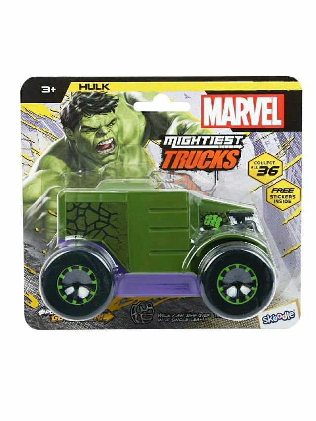 Skoodle Marvel Pull-Back Hulk Mightiest trucks