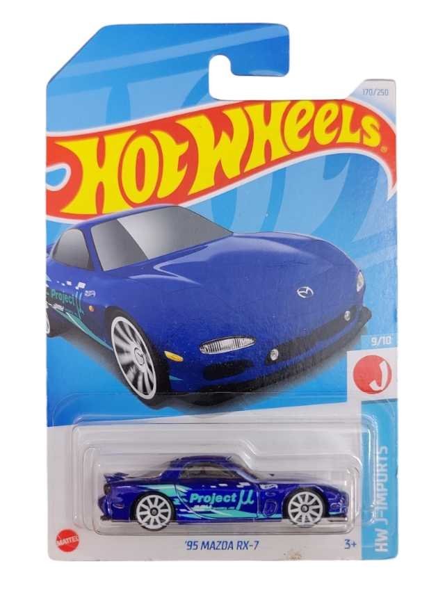 Hotwheels 95 mazda rx-7 1:64 imported mainline