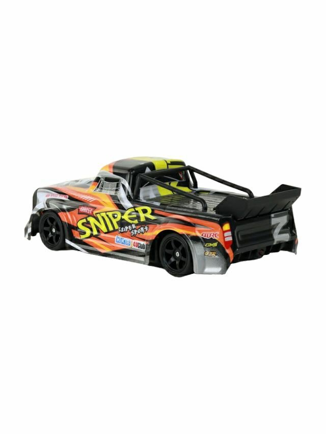 sniper gost RC Car 4 Wheel Drive Orange Speed 30km