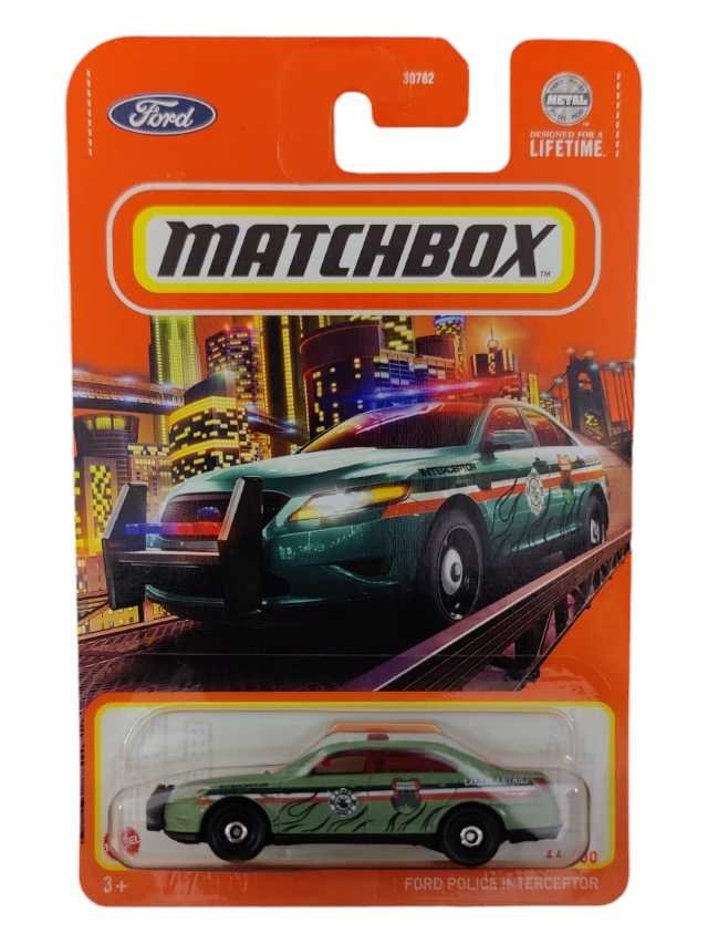 Matchbox ford police interceptor Mainline Imported 1:64 scale