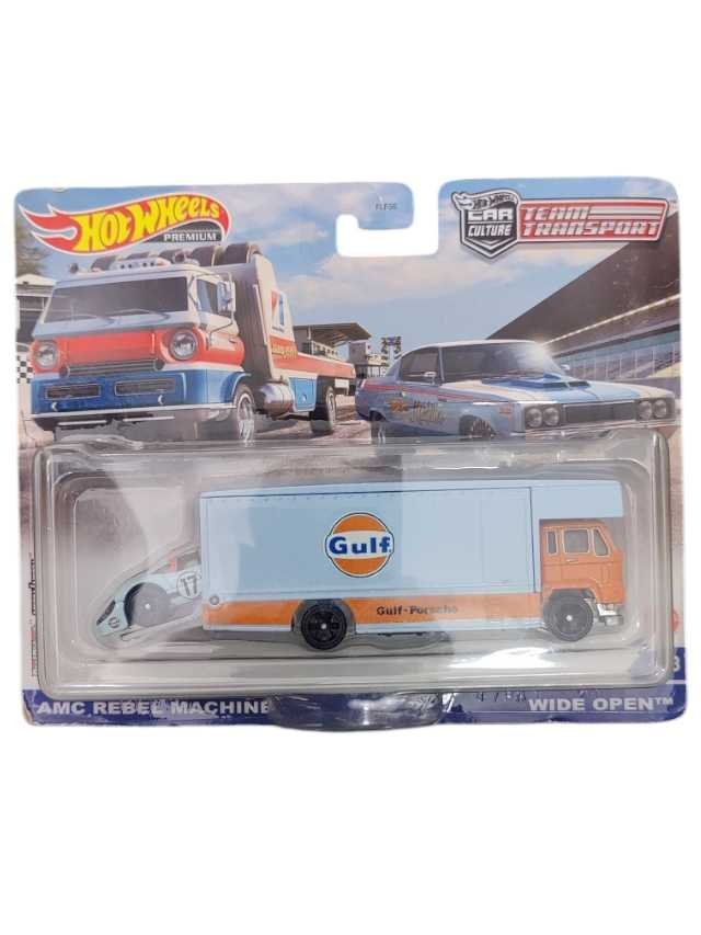 Hotwheels Team Transport gulf Porsche card error