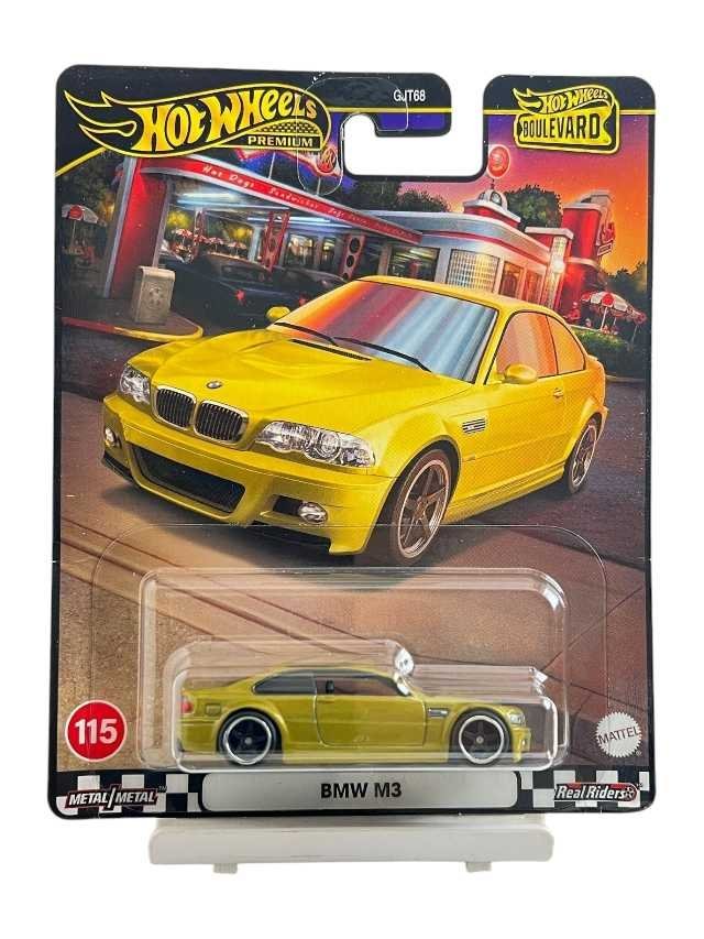 Hotwheels boulevard bmw m3 imported premium 1:64 scale