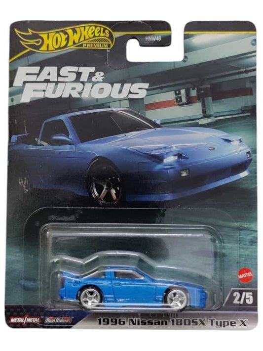 Hotwheels 1996 nissan 180sx type x blister damage