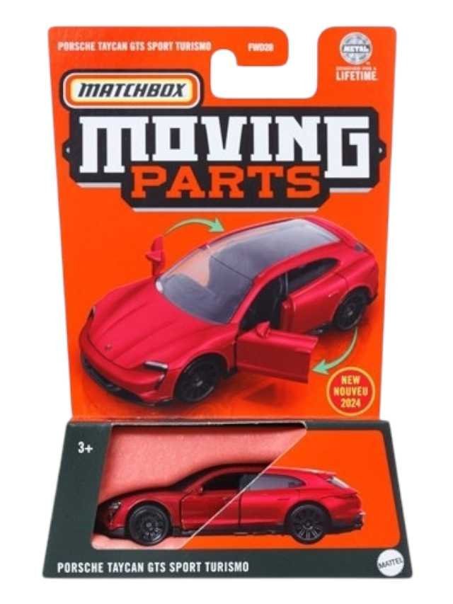 Matchbox moving parts Porsche taycan GTS sport turismo