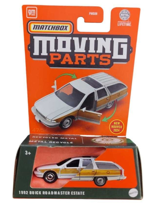 Matchbox moving parts 1992 Buick roadster estate