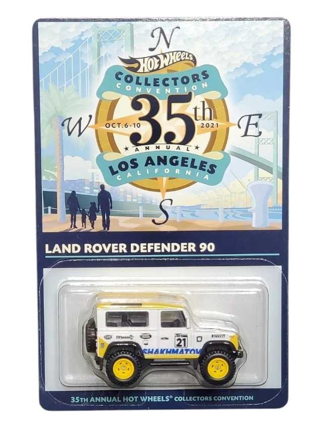 Hotwheels RLC 35th annual hotwheels collectors land rover defender 90 02756/04000 with protector rlc