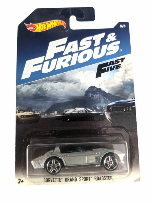 Hotwheels fast and Furious Corvette grand sport roadster 1:64 ( Blister Damage)