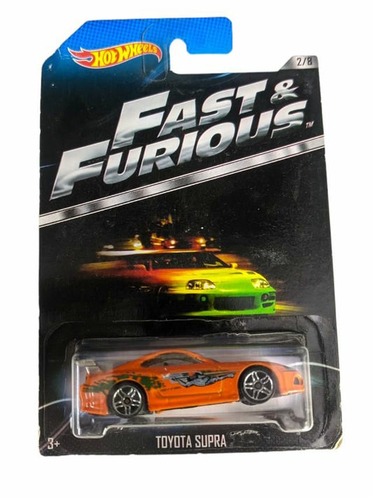 Hotwheels Fast and Furious Toyota Supra (With Protector)