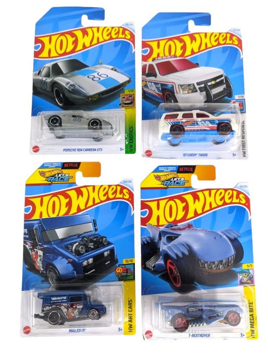 EXCLUSIVE Hot Wheels indian Car Mainlines (179 Each) as set of four