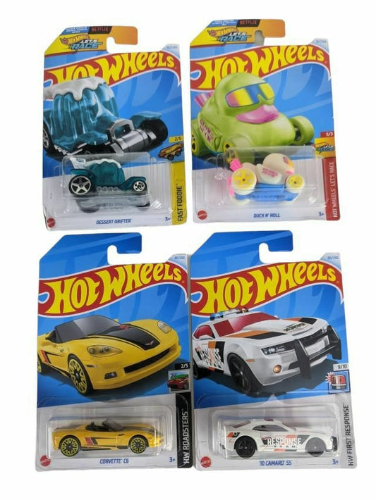 EXCLUSIVE Hot Wheels indian Car Mainlines (179 Each) as set of four