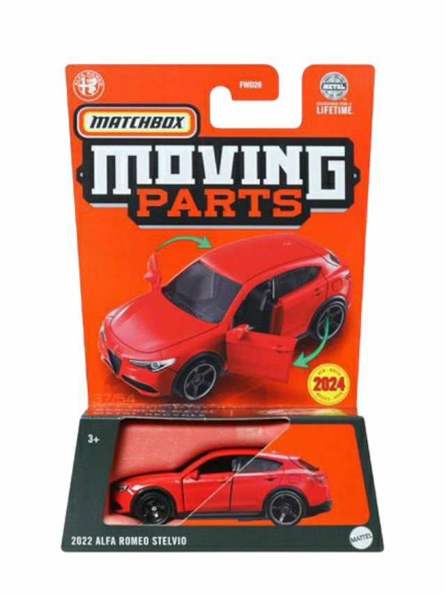 Matchbox Moving Parts 2022 Alfa Romeo stelvio