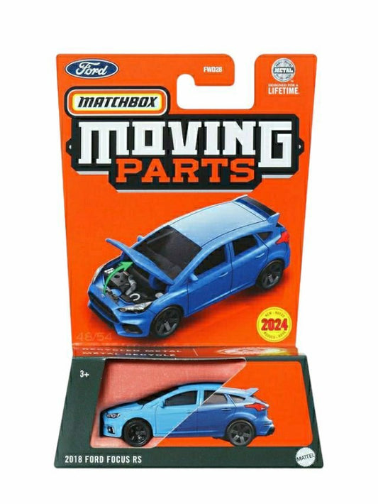 Matchbox Moving Parts 2018 ford focus rs