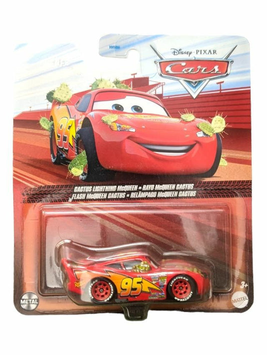 Disney Pixar cars cactus lightning McQueen