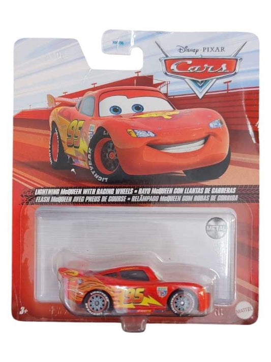 Disney Pixar cars lightning McQueen with Racing wheels