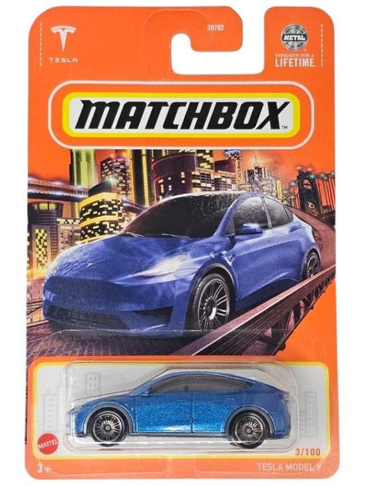 matchbox Tesla model y Mainline Imported 1:64 scale