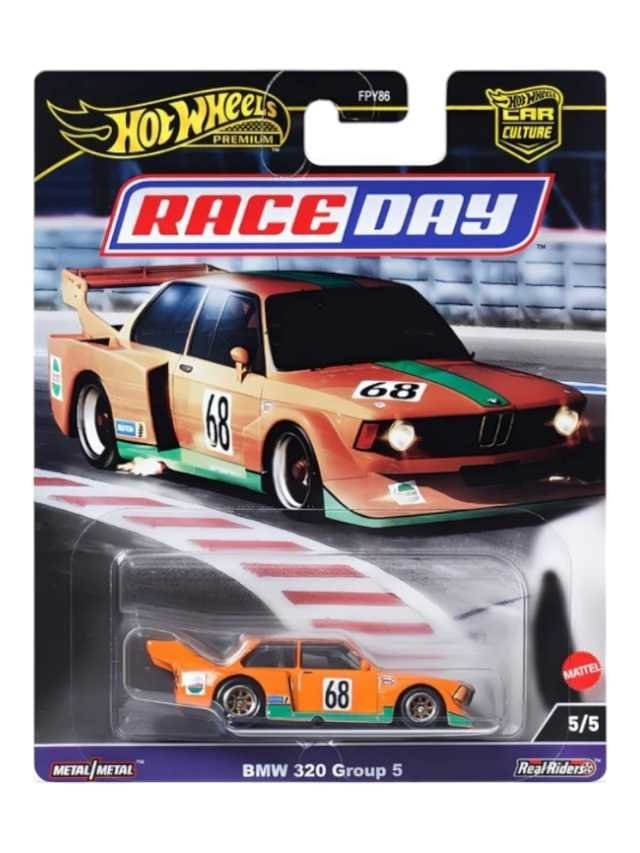 Hotwheels Race day bmw 320 group 5 imported premium 1:64 scale