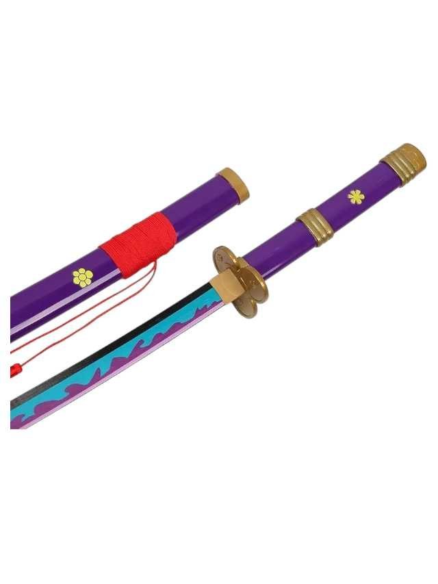 Anime katana with light and charger cable Zoro Enma 
small (82cm)