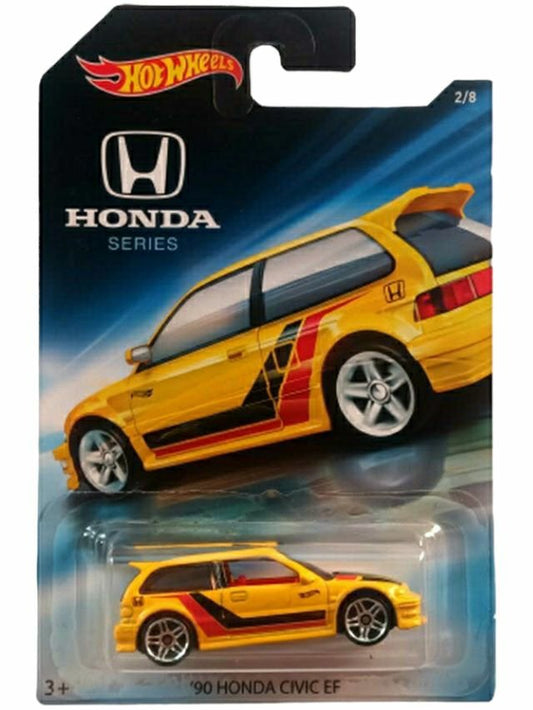 Hotwheels '90 Honda civic EF card Imported Mainline Card Art 1:64 Scale