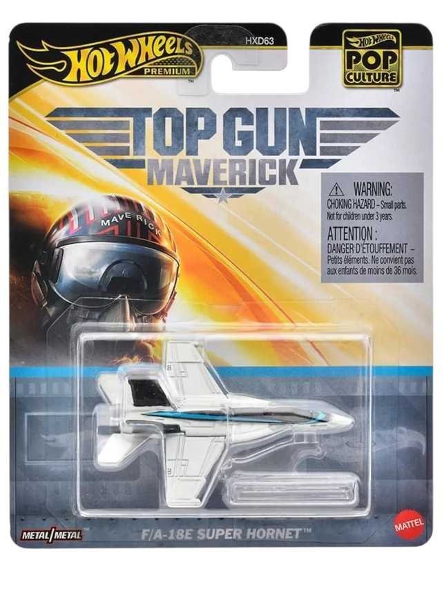 Hotwheels top gun maverick f/a 18e super hornet imported premium 1:64 scale