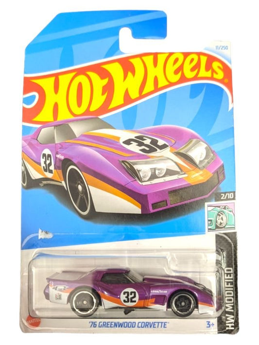 Hotwheels 76 greenwood corvette