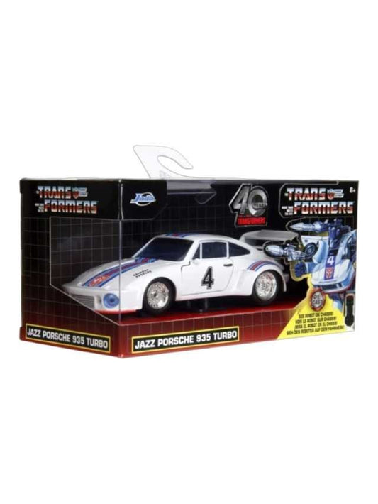 Exclusive Jada jazz Porsche 935 turbo Trans formers (box damage car mint condition)