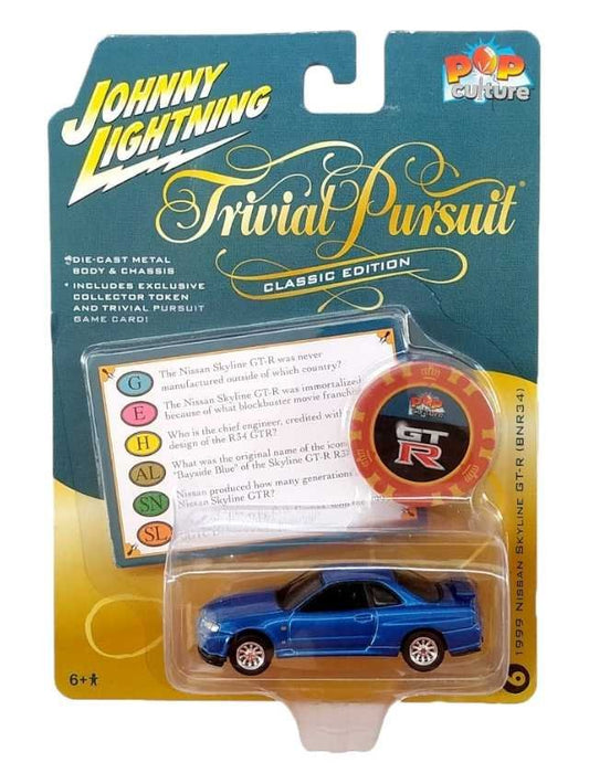 Exclusive Johnny Lightning 1999 nissan skyline GT-R (bnr34)