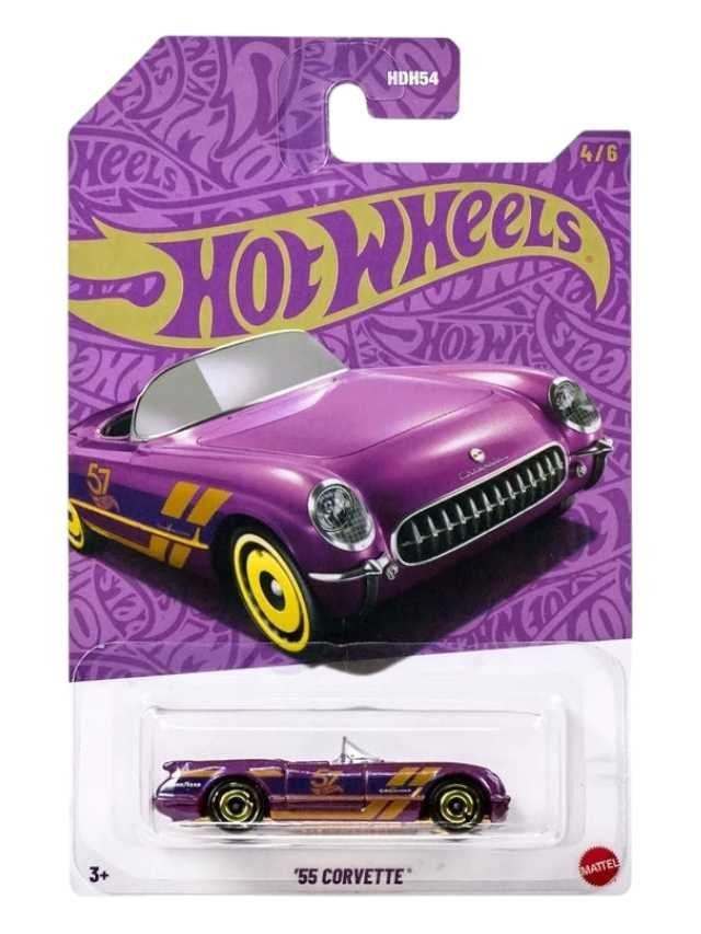 Hotwheels pearl and chrome 57th aniversary series 2 set of 24 with Chase