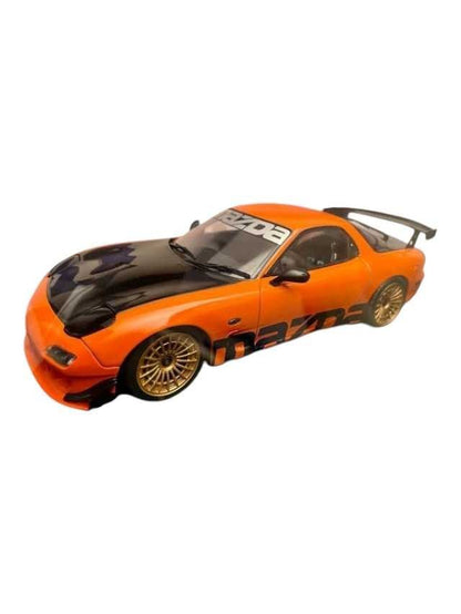 Solido Mazda rx7 Fd Rs Orange 1994 1:18 Diecast scale model car